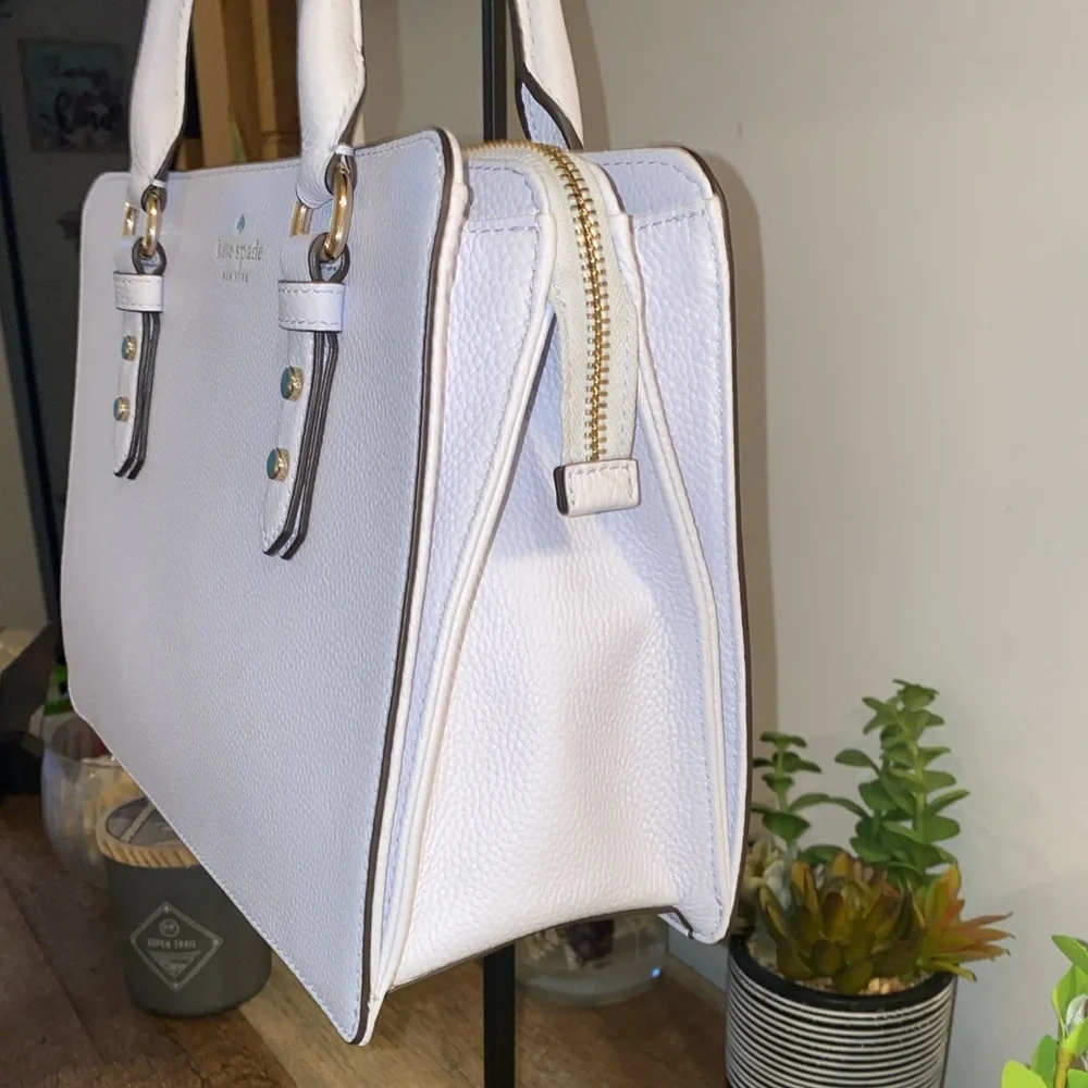 Kate Spade Lavender Mulberry Street Lise Satchel Frozenlila